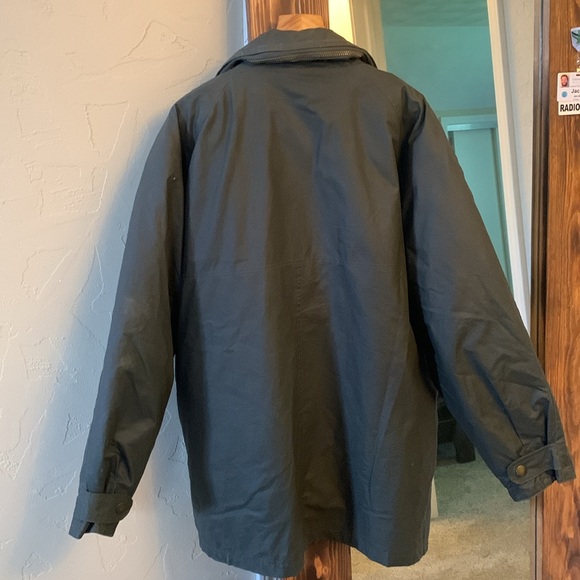 Land’s End Barbour Style Waterproof Jacket with Liner - Picture 3 of 4